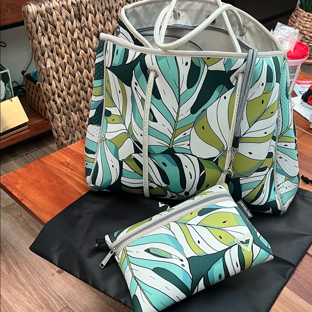 PreneLove Extra large Tote Bag with Mini Tote and Dustbag